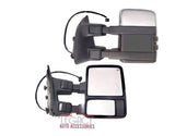 03-07/08-16 F-250/F-350 Signal Tow Mirrors [NEW STYLE] (Chrome/Smoked)
