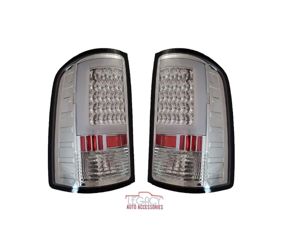 07-14 GMC Sierra Tube LED Tail Light (Chrome/White)