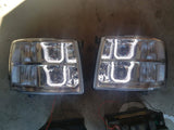 07-14 Silverado U-Halo Head Lights (Choose a Color)