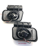 03-07 Silverado Clear Halo Fog Lights with Brackets