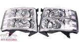 07-14 Silverado Headlights (Crystal/Chrome)