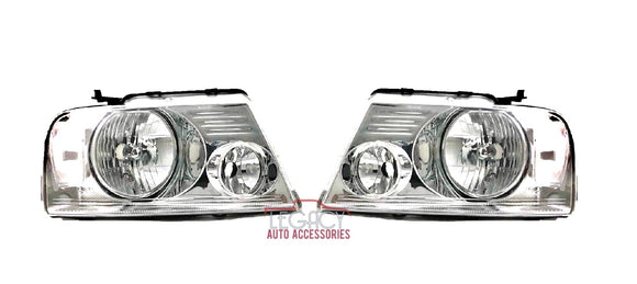 04-08 F-150 Headlights (Crystal)