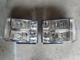 07-14 GMC Sierra Headlights (Crystal/Chrome)