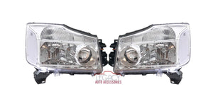 04-15 Nissan Titan Head Lights (Crystal)