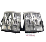 07-14 Silverado Headlights (Crystal/Chrome)