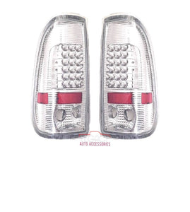 99-07/08-16 F-250/F-350 Crystal Chrome LED Tail Lights