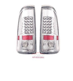 99-07/08-16 F-250/F-350 Crystal Chrome LED Tail Lights