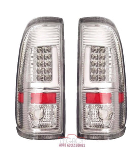 99-07/08-16 F-250/F-350 Crystal Chrome LED BAR Tail Lights