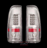 99-07/08-16 F-250/F-350 Crystal Chrome LED BAR Tail Lights