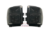 08-10 Ford F-250/F-350/F-450/F-550 Headlights (Gunmetal)