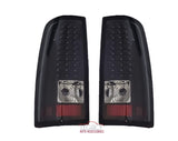 99-07 Silverado/Sierra LED Tail Lights (Black Housing) [LEGACY]