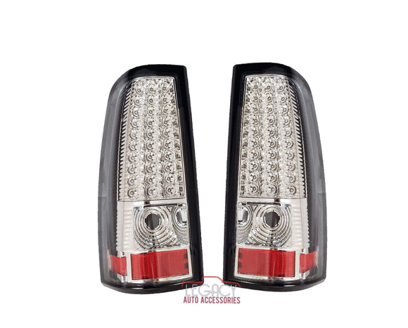 99-07 Silverado/Sierra LED Tail Lights (Chrome) [LEGACY]