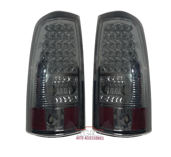 99-07 Silverado/Sierra LED Tail Lights (Light-Smoked)