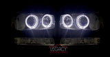 99-07 Sierra/Yukon Smoke/Clear Reflectors Halo Projector Headlights + Bumper Lamps