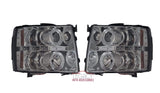 07-14 Silverado O-Halo Head Lights (Choose a Color)