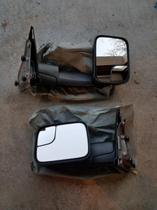 02-09 Dodge Ram MANUAL Flip-Up Tow Mirrors