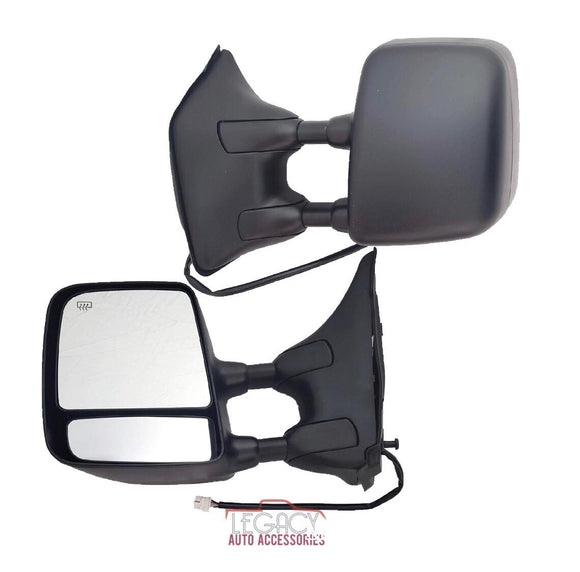 04-15 Nissan Titan Power/Heated Towing Mirrors (Black)