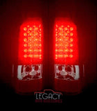 99-07 Silverado/Sierra LED Tail Lights (Classic-Red, Style #2)