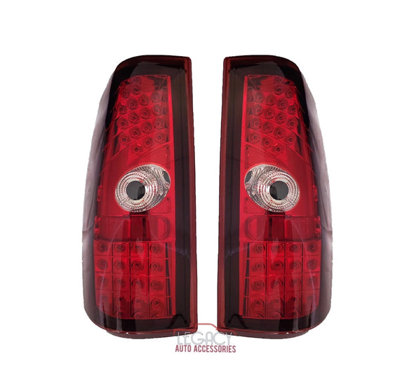 99-07 Silverado/Sierra LED Tail Lights [New Style] (Red)