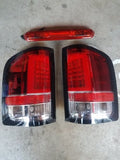 07-14 Silverado Tube LED Tail Lights (Red) [FITS GMC Sierra DUALLY]