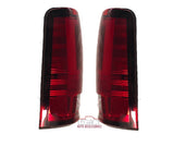 99-07 Silverado/Sierra Tube Style LED Tail Lights (Classic-Red)