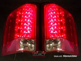 07-14 Silverado LED Tail Lights (Red,v2) [Fits GMC Sierra DUALLY]