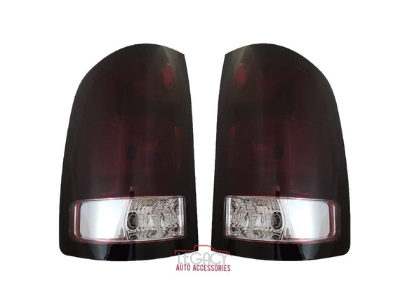 07-14 GMC Sierra Smoked Tail Lights (Stock Style)