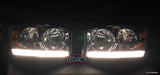 06-09 Dodge Ram LED DRL Headlights (Choose a Color)