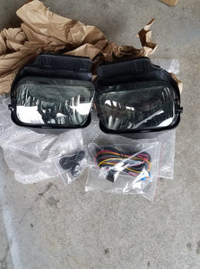 03-07 Silverado Fog Lights with Brackets (Smoked)