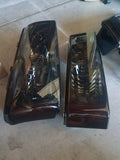 03-07 Silverado/Avalanche Headlights + Bumper Lamps Set (Smoked)