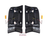 94-02 Dodge Ram 1500/2500/3500 LED Tail Lights (Black-Smoke)