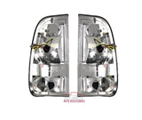 99-07/08-16 F-250/F-350 Crystal Chrome LED BAR Tail Lights
