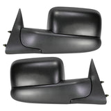 94-02 Dodge Ram MANUAL Flip Up Tow Mirrors