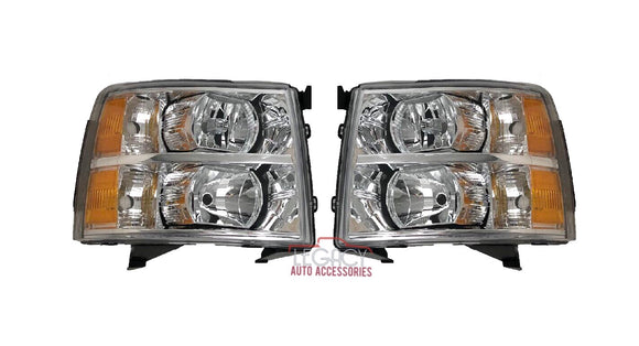 07-14 Silverado Stock Replacement Headlights