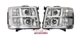 07-14 Silverado U-Halo Head Lights (Choose a Color)